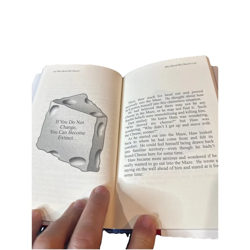 WHO MOVED MY‎ CHEESE? HARDCOVER SPENCER JOHNSON